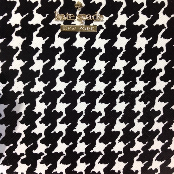 Kate Spade Ariah Houndstooth wristlet - Picture 6 of 6